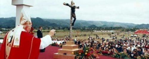Juan Pablo II en Guatemala