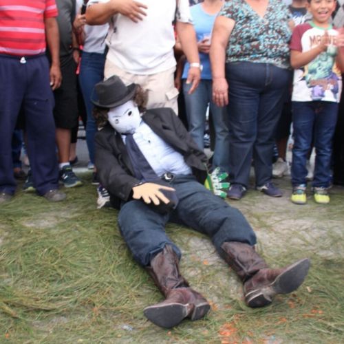 La Quema de Judas en Guatemala