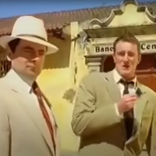 Mr Bean en Antigua Guatemala Así fue el anuncio que grabó en 1997