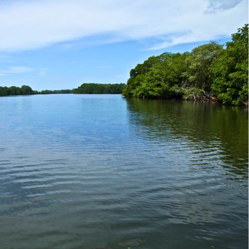 Poza El Nance en Sipacate, Escuintla