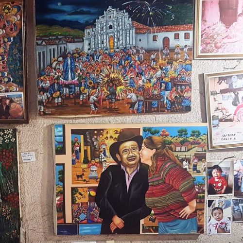 Biografía de Oscar Perén, pintor guatemalteco
