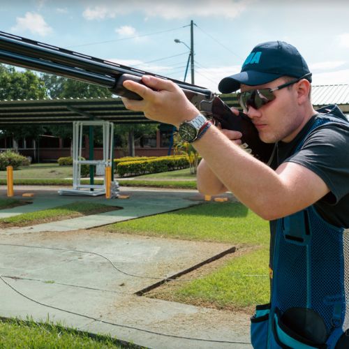 Biografía de Sebastián Bermudez, tirador guatemalteco