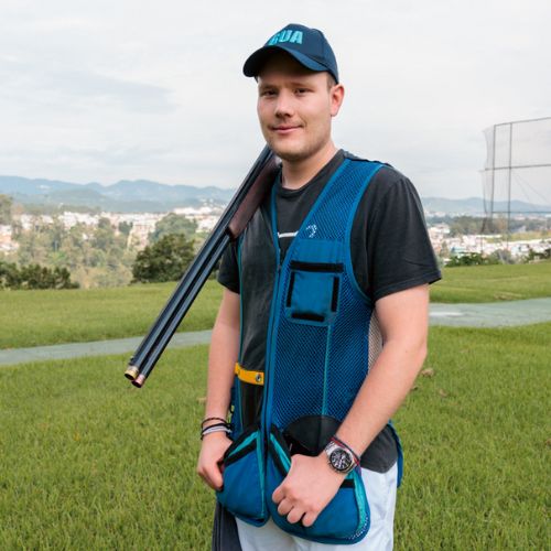 Biografía de Sebastián Bermudez, tirador guatemalteco