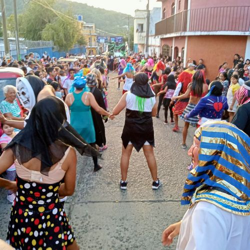El baile de canchuleros en San Rafael las Flores, Santa Rosa