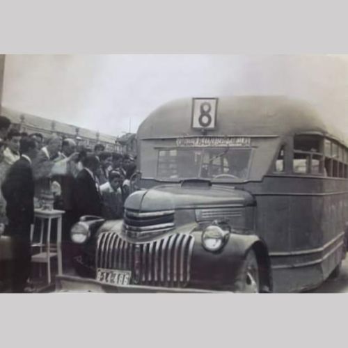 La 8 negro, ruta de bus que existió en Guatemala