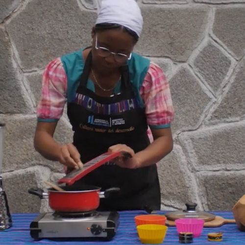 Receta para preparar agulangu, atol garífuna