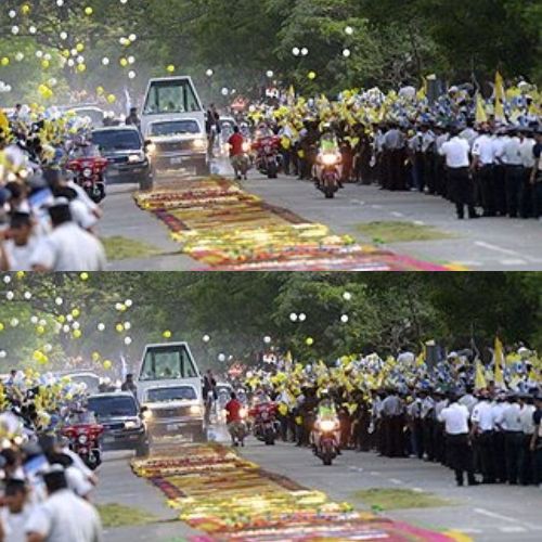 la tercera visita de Juan Pablo II a Guatemala
