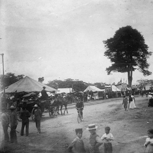 Feria de Jocotenango Fotos antiguas de esta celebración en la Ciudad de Guatemala 