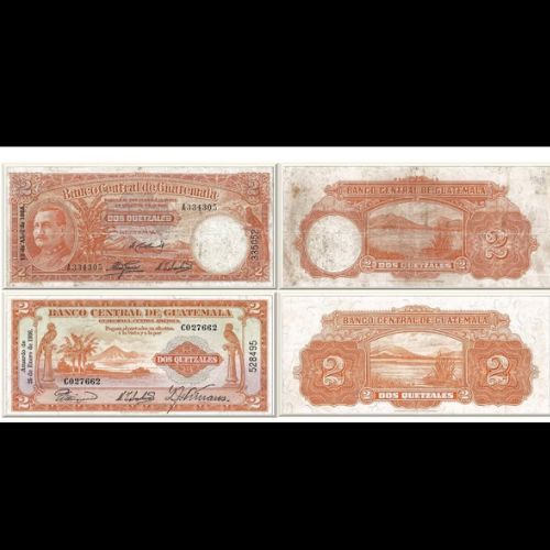 El billete de 2 quetzales que existió en Guatemala