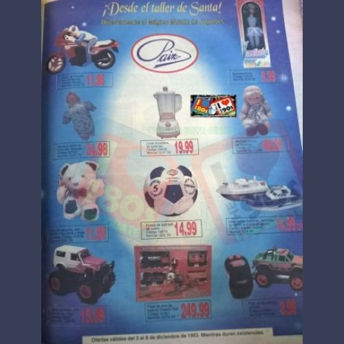 Precios de antaño en Guatemala
