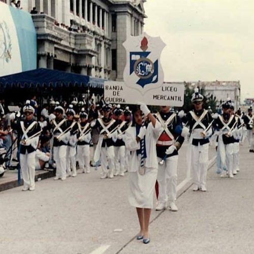 Historia de la banda estudiantil del Liceo Mercantil en Ciudad de Guatemala