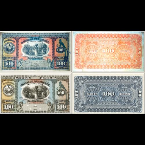 Historia del billete de 100 pesos que existió en Guatemala