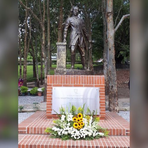La plaza Martín Mayorga en el Cerrito del Carmen