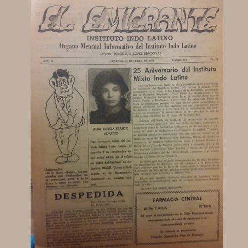 Historia del Instituto Mixto Indo Latino en la Zona 1 capitalina