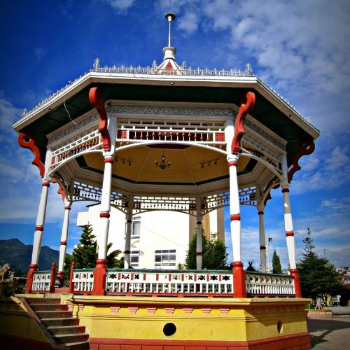 Historia del quiosco que está en el Parque Central de San Marcos