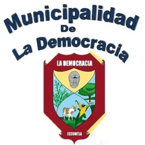 Escudo municipio de La Democracia Escuintla