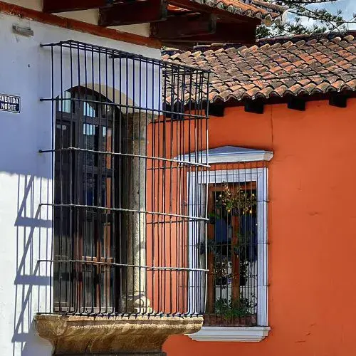 paleta de colores en Antigua Guatemala