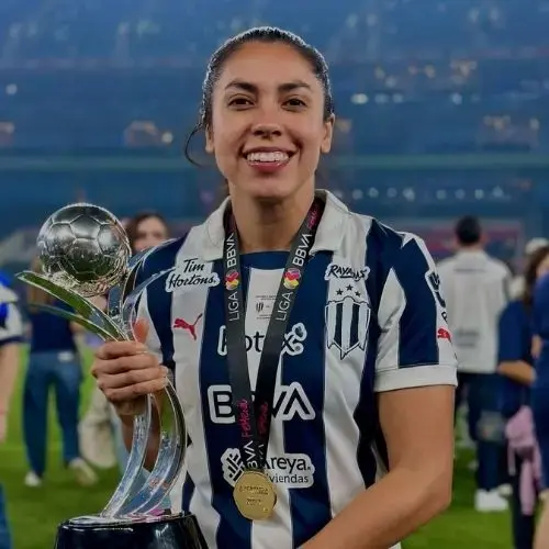 Ana Lucía Martínez campeona de la Liga MX con Monterrey 2024