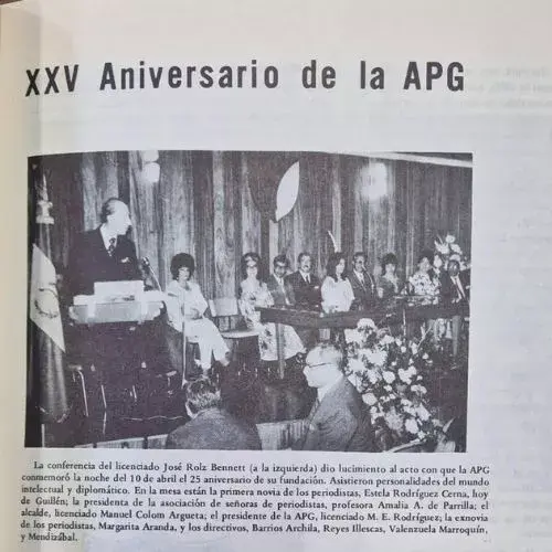 Historia de la Asociación de Periodistas Guatemaltecos