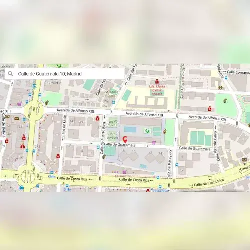 Calle de Guatemala que existe en Madrid