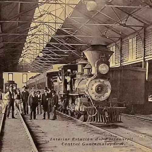 Los ferrocarrileros que existieron en Guatemala