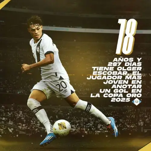 Olger Escobar en copa oro 2025