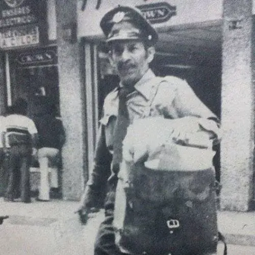 carteros de antaño en Guatemala