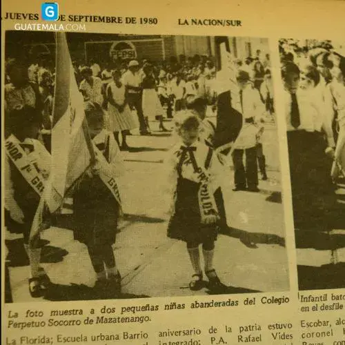 imágenes antiguas de los desfiles del 15 de septiembre