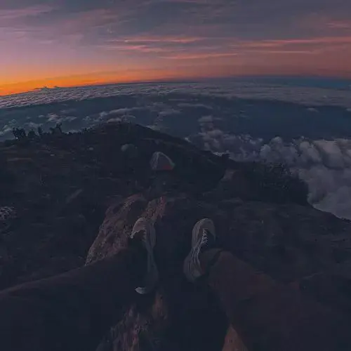Volcán Santa María en Quetzaltenango