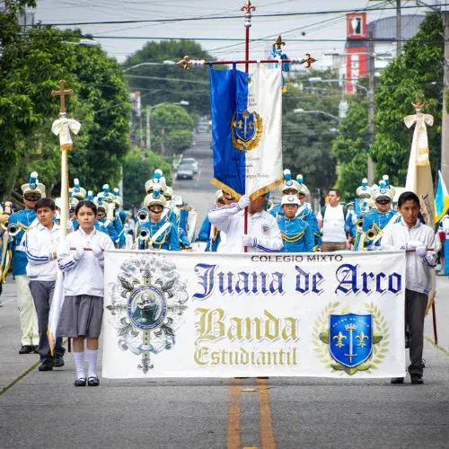 El colegio Juana de Arco en la zona 3