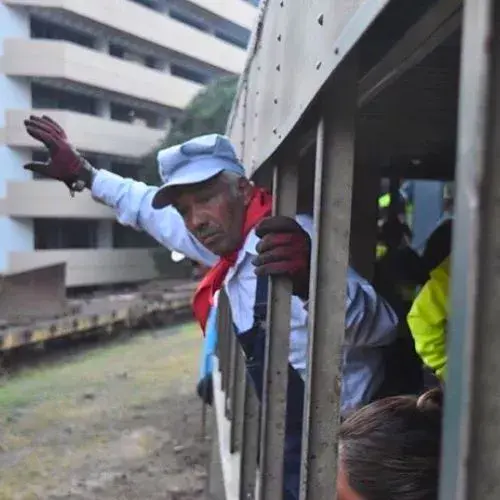 La profesión de conductores de trenes o maquinistas que existió en Guatemala