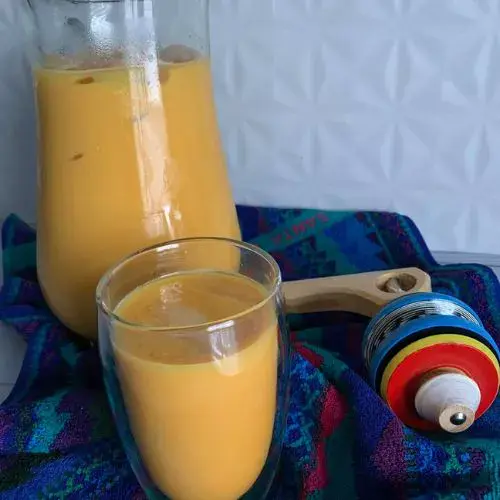 Receta para hacer fresco de crema guatemalteco