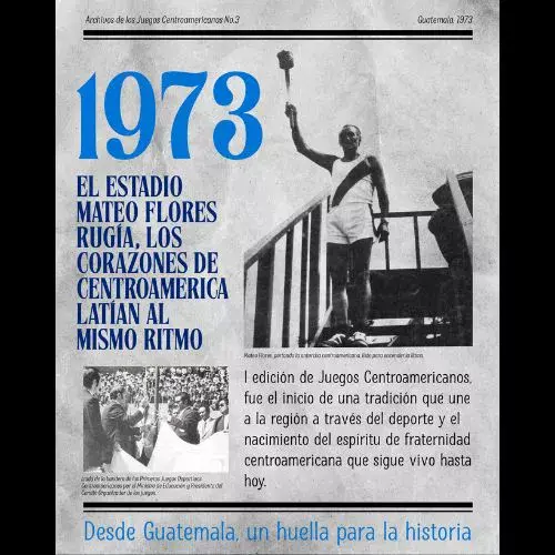La primera edición de Juegos Centroaméricanos se realizó en Guatemala en 1973