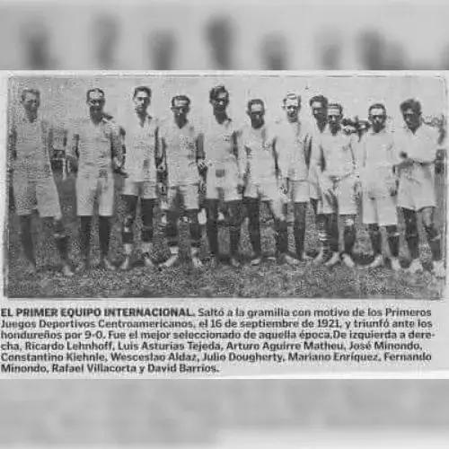 Historia de la Selección Nacional de Fútbol de Guatemala