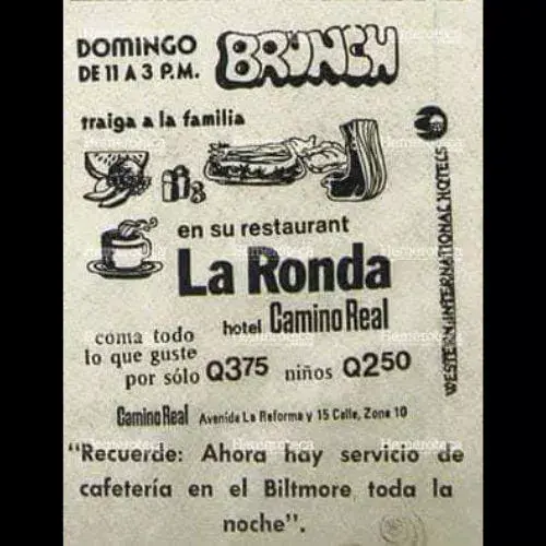 Hotel Guatemala Biltmore en 1959