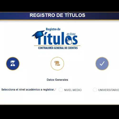registrar títulos universitarios en línea