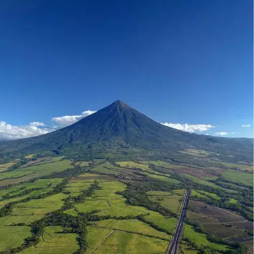 La nevada que cubrió el Volcán de Agua en 1967