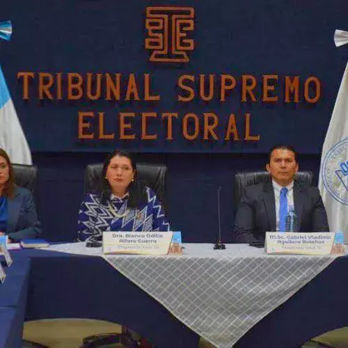 elección de magistrado del Tribunal Supremo Electoral